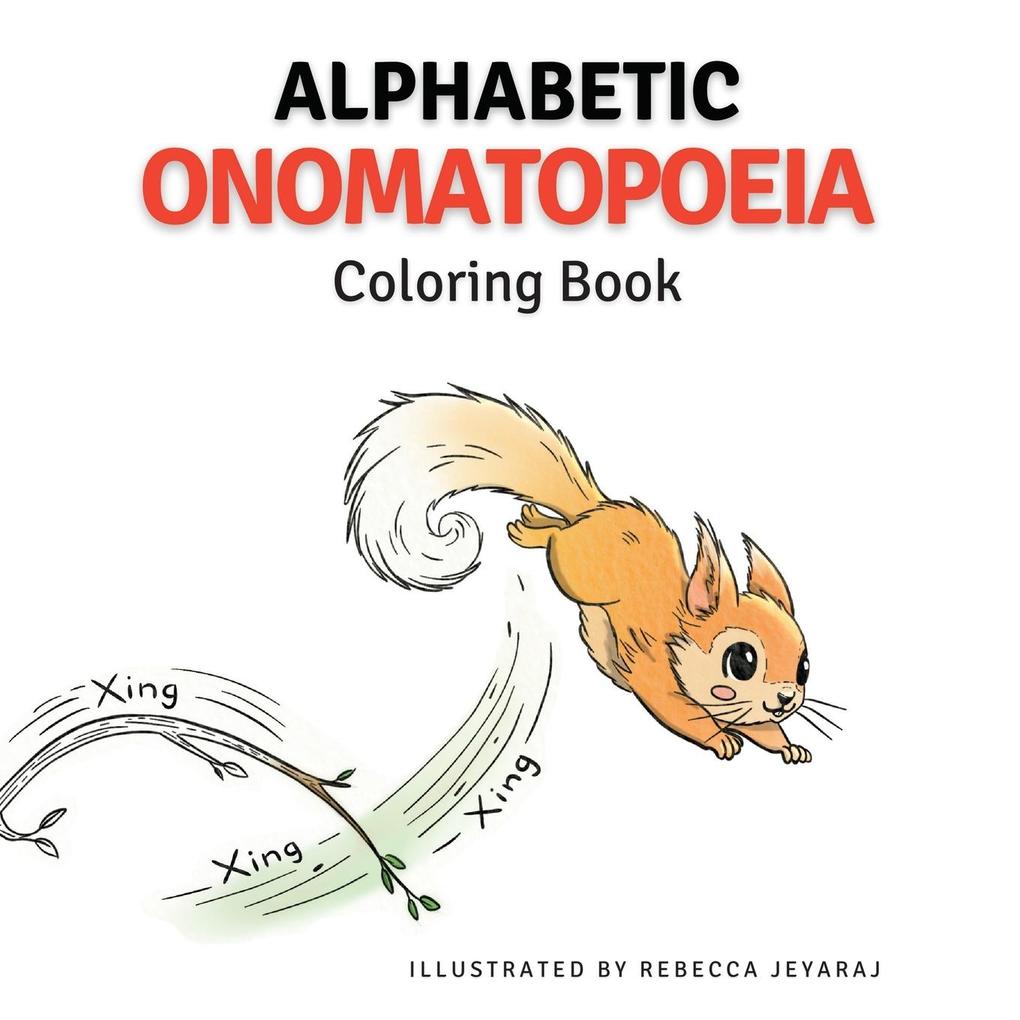 Alphabetic Onomatopoeia Coloring Book