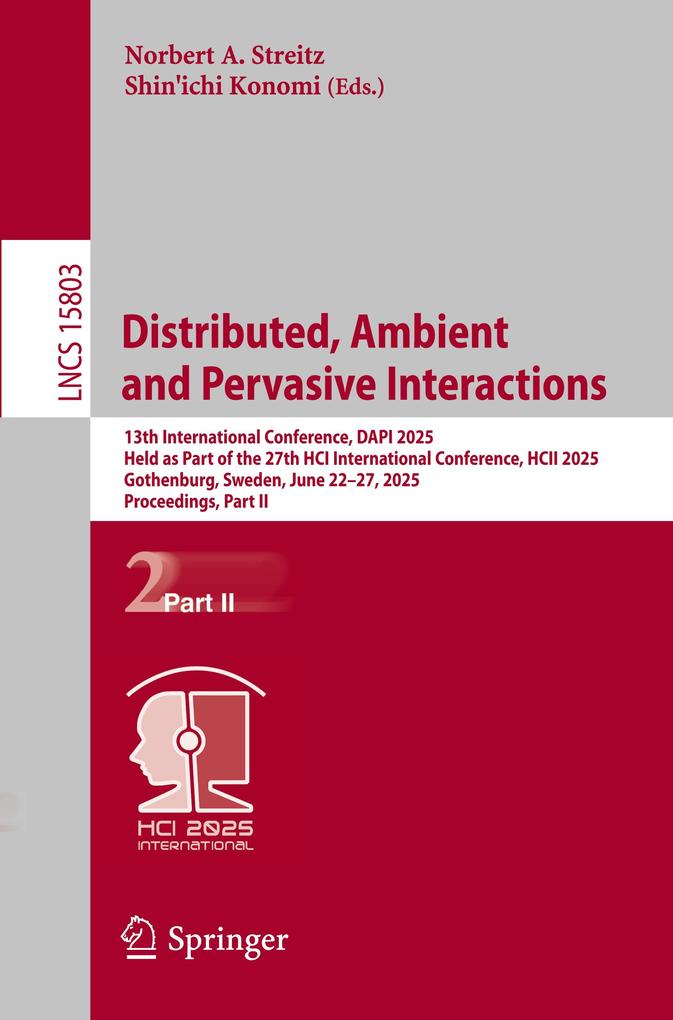 Distributed Ambient and Pervasive Interactions