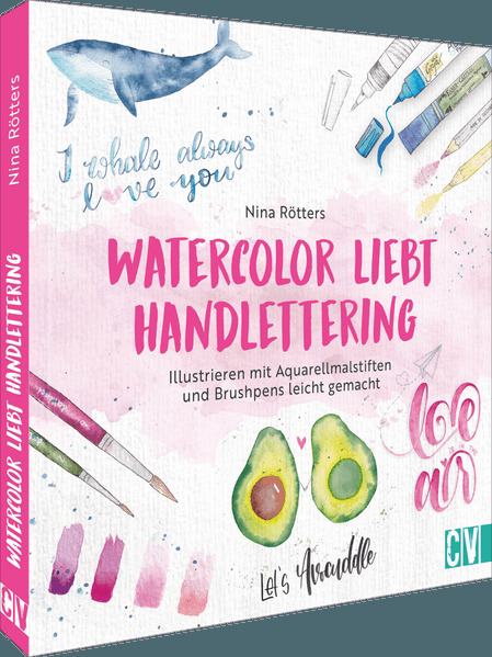 Watercolor liebt Handlettering