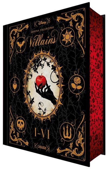 Disney Villains: Villains Band I-VI: Luxusausgabe mit Farbschnitt im düsteren Dark-Fantasy-Setting