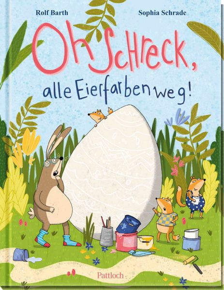 Oh Schreck alle Eierfarben weg!