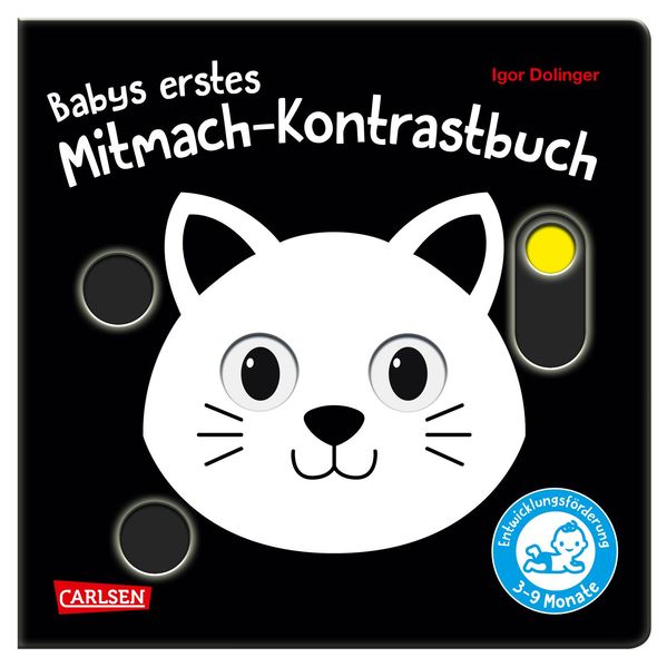Pappbilderbuch Babys erstes Mitmach-Kontrastbuch