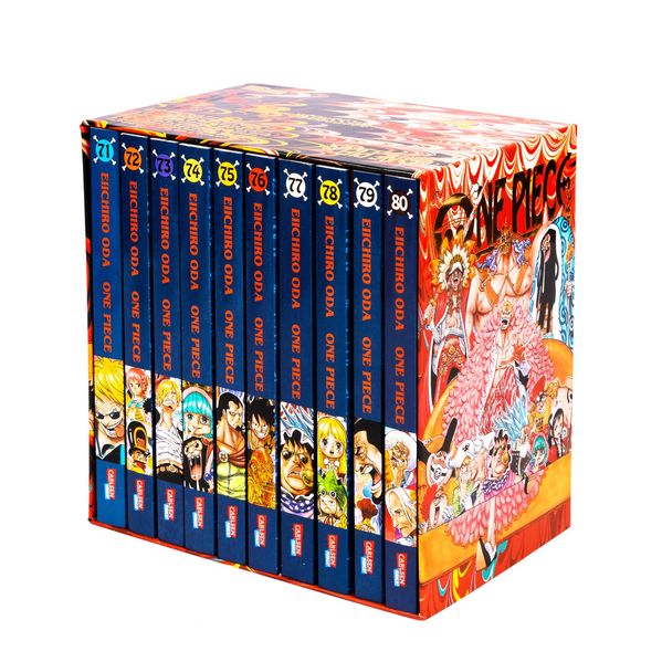 One Piece Sammelschuber 8: Dressrosa (inklusive Band 71-80)