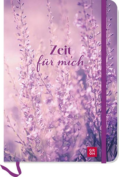 Notizbuch Zeit für mich Lavendel