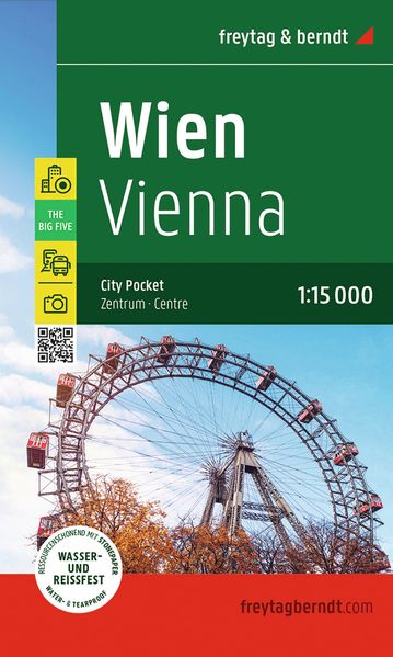 freytag & berndt Innenstadtplan Wien 1:15.000