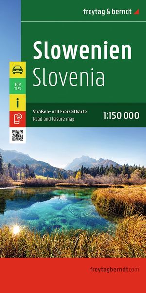 Freytag + Berndt Slowenien Straßen- Und Freizeitkarte 1, 150.000 Freytag & Berndt