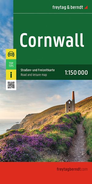 Freytag + Berndt Freytag & Berndt Straßenkarte Cornwall 1, 150.000