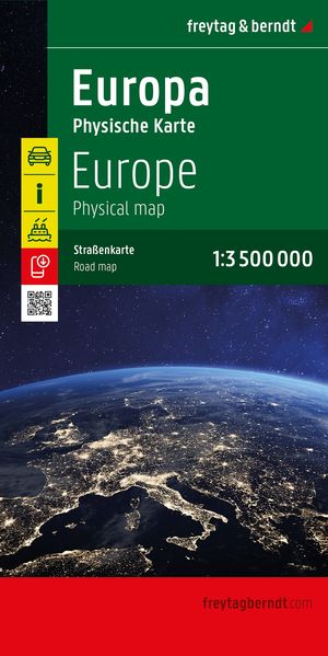 freytag & berndt Straßenkarte Europa physisch 1:35 Mio.