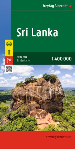 Sri Lanka Straßenkarte 1:500.000 freytag & berndt