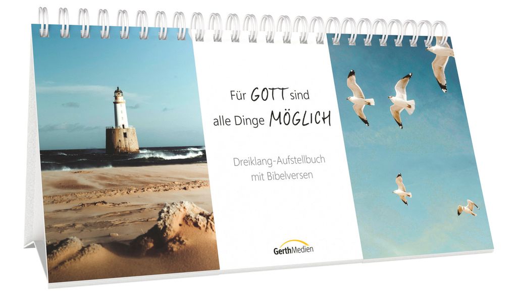 Für Gott sind alle Dinge möglich - Dreiklang-Aufstellbuch