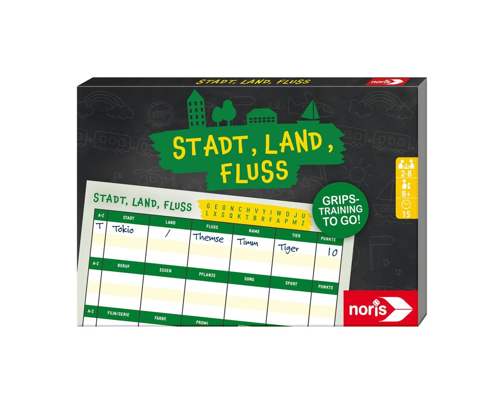 Stadt Land Fluss - Spielblock
