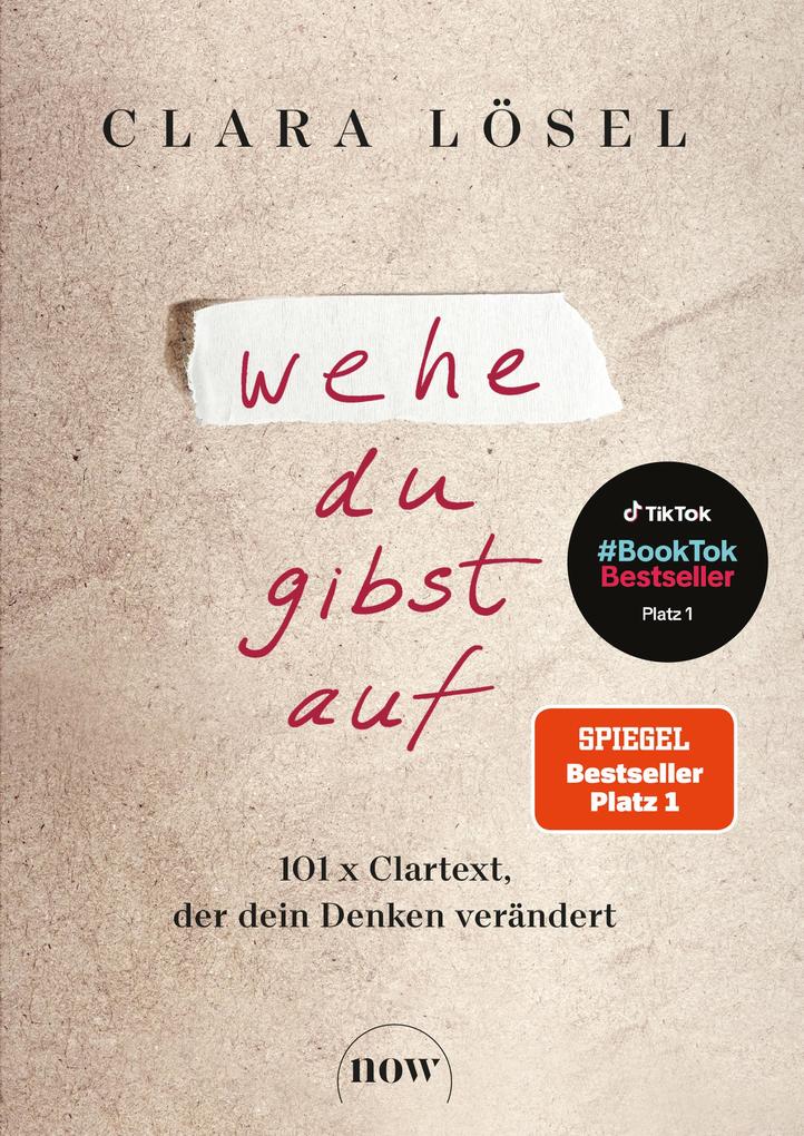 Wehe du gibst auf