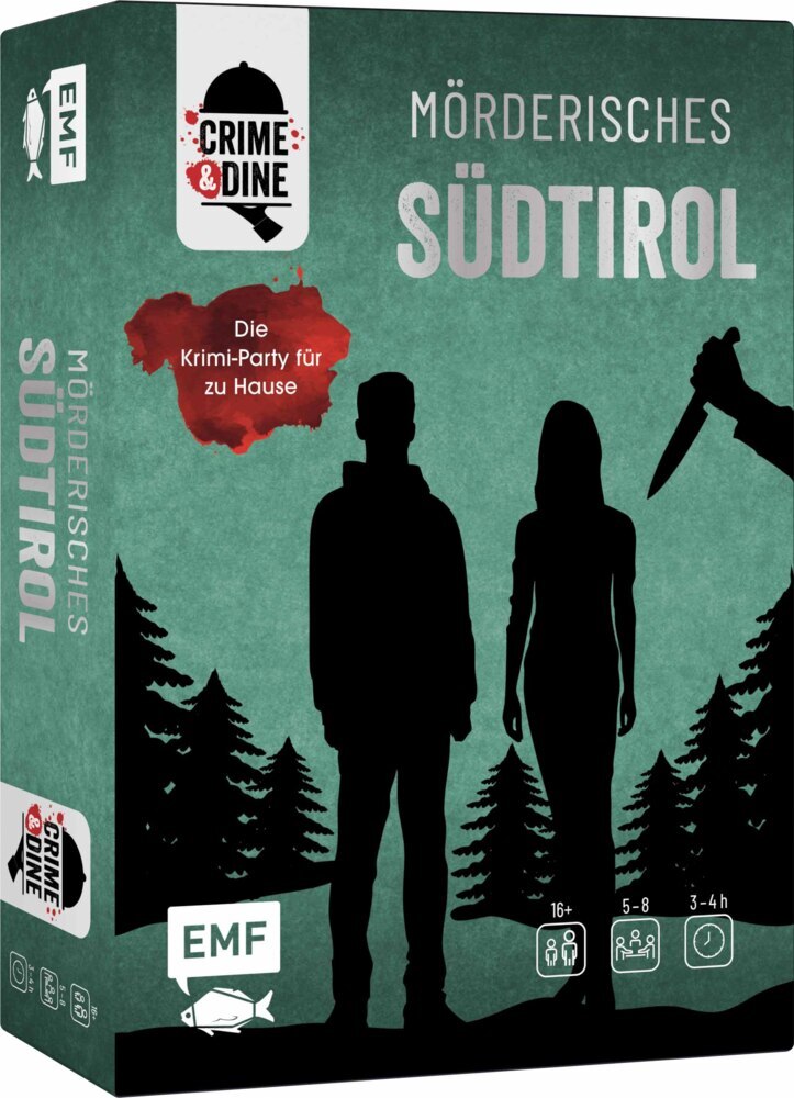 Crime & Dine - Das Krimi-Dinner-Set: Mörderisches Südtirol