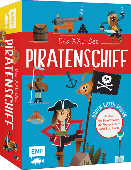 Das XXL-Set - Bauen Wissen Spielen: Piratenschiff