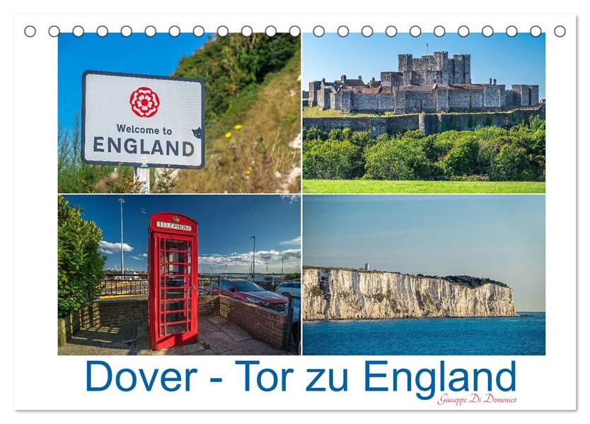 Dover - Tor zu England (Tischkalender 2026 DIN A5 quer) CALVENDO Monatskalender
