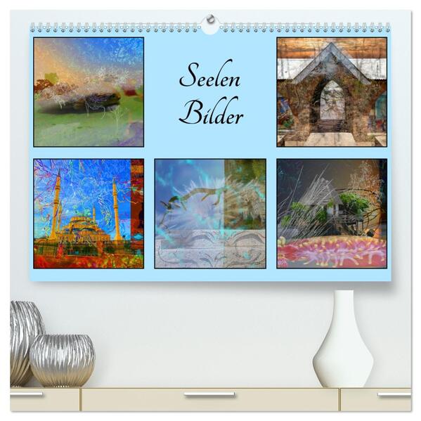 Seelen Bilder (hochwertiger Premium Wandkalender 2026 DIN A2 quer) Kunstdruck in Hochglanz