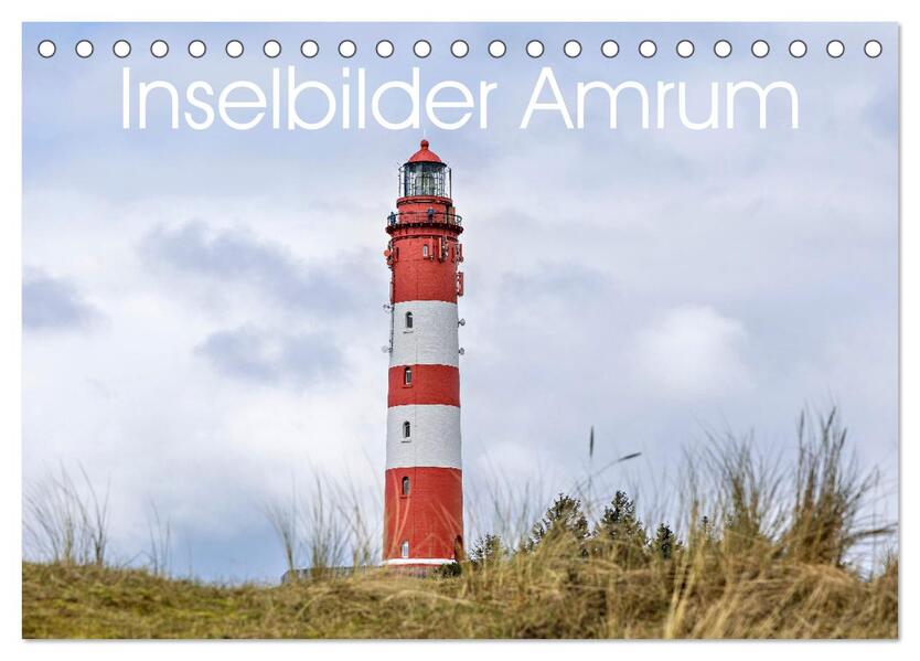 Inselbilder Amrum (Tischkalender 2026 DIN A5 quer) CALVENDO Monatskalender