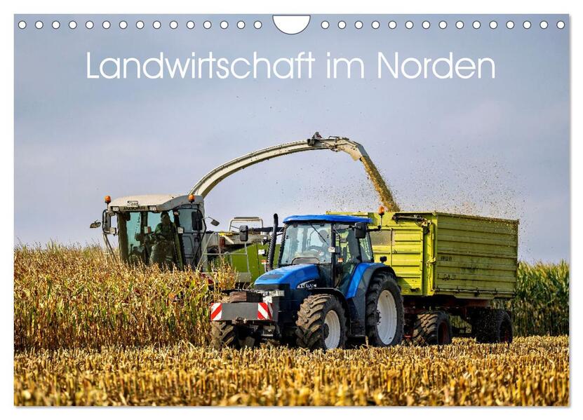 Landwirtschaft im Norden (Wandkalender 2026 DIN A4 quer) CALVENDO Monatskalender