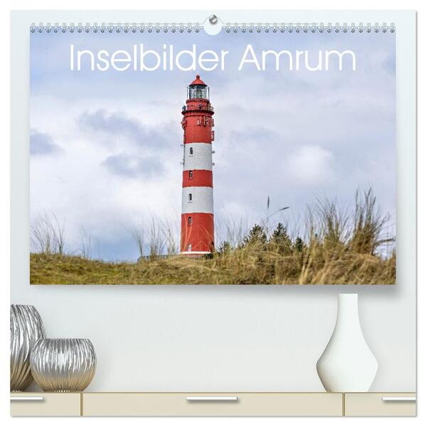 Inselbilder Amrum (hochwertiger Premium Wandkalender 2026 DIN A2 quer) Kunstdruck in Hochglanz