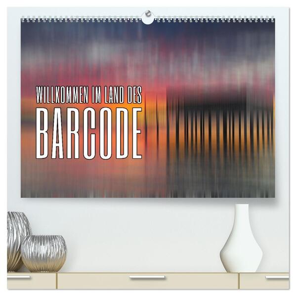 Willkommen im Land des Barcode (hochwertiger Premium Wandkalender 2026 DIN A2 quer) Kunstdruck in Hochglanz