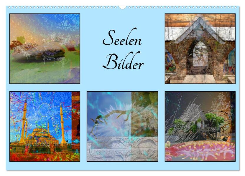 Seelen Bilder (Wandkalender 2026 DIN A2 quer) CALVENDO Monatskalender