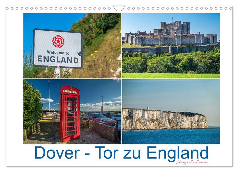 Dover - Tor zu England (Wandkalender 2026 DIN A3 quer) CALVENDO Monatskalender