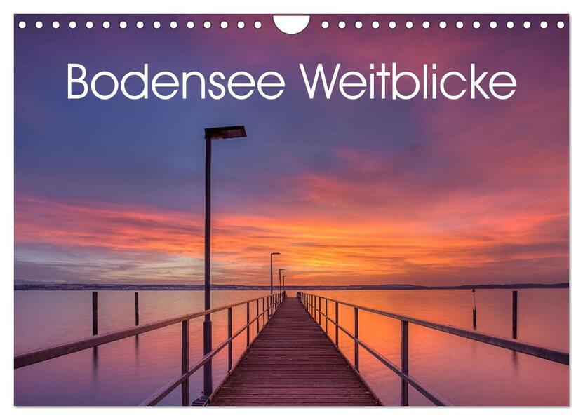 Bodensee Weitblicke (Wandkalender 2026 DIN A4 quer) CALVENDO Monatskalender
