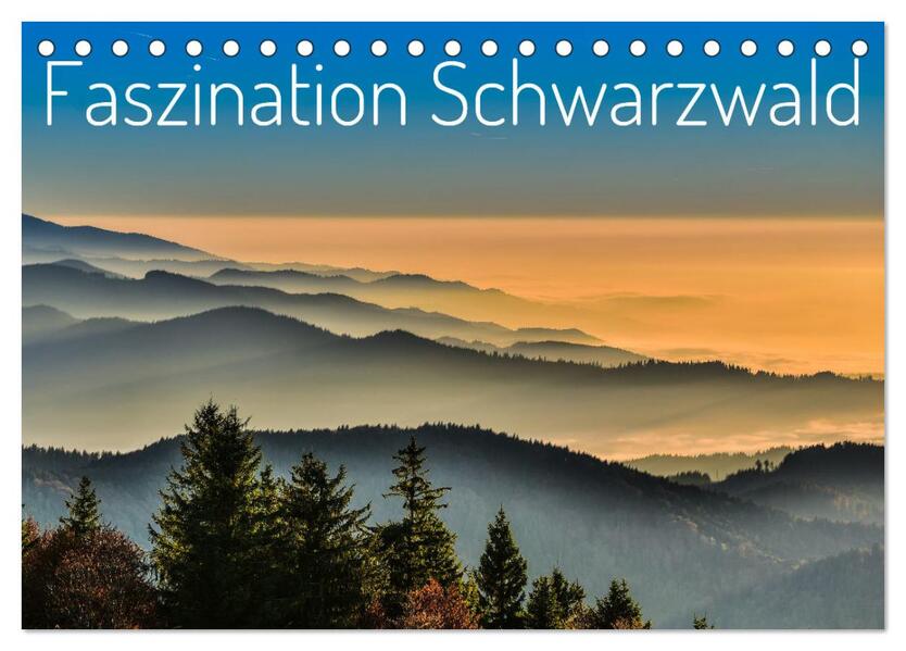 Faszination Schwarzwald (Tischkalender 2026 DIN A5 quer) CALVENDO Monatskalender