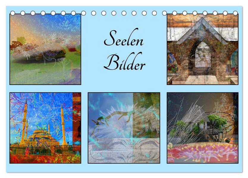 Seelen Bilder (Tischkalender 2026 DIN A5 quer) CALVENDO Monatskalender