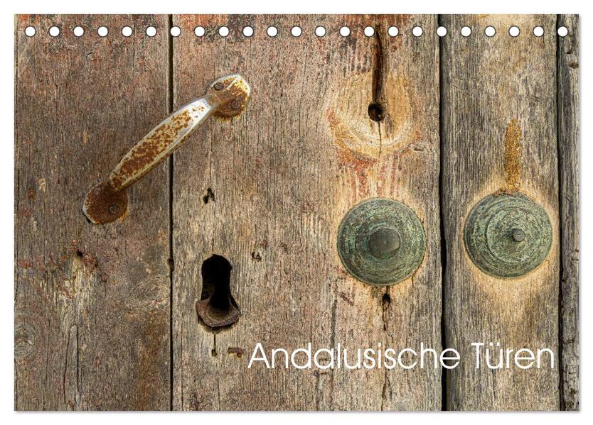 Andalusische Türen (Tischkalender 2026 DIN A5 quer) CALVENDO Monatskalender