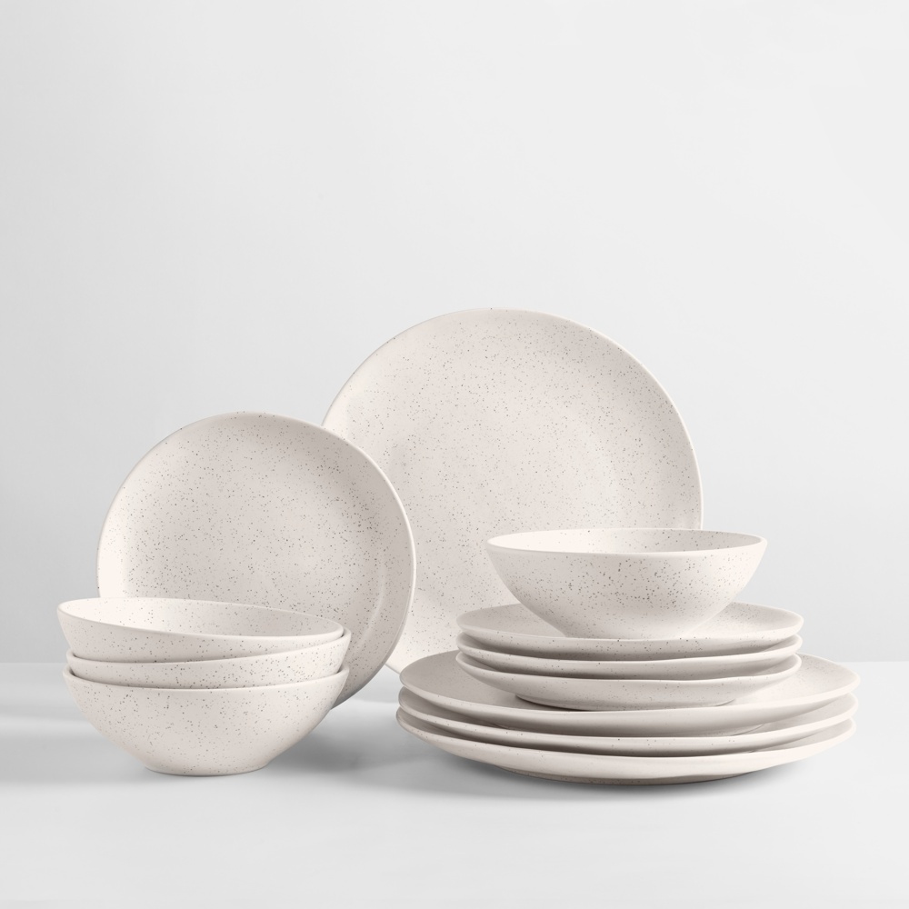Broste copenhagen Nordic Vanilla Dinner Set for Four