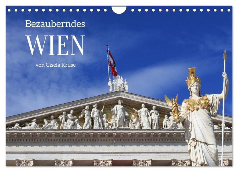 Bezauberndes Wien (Wandkalender 2026 DIN A4 quer) CALVENDO Monatskalender