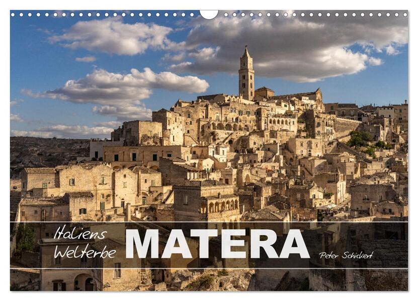 Italiens Welterbe Matera (Wandkalender 2026 DIN A3 quer) CALVENDO Monatskalender