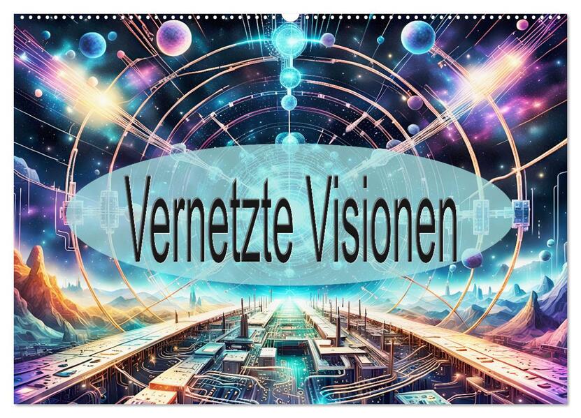 Vernetzte Visionen (Wandkalender 2026 DIN A2 quer) CALVENDO Monatskalender
