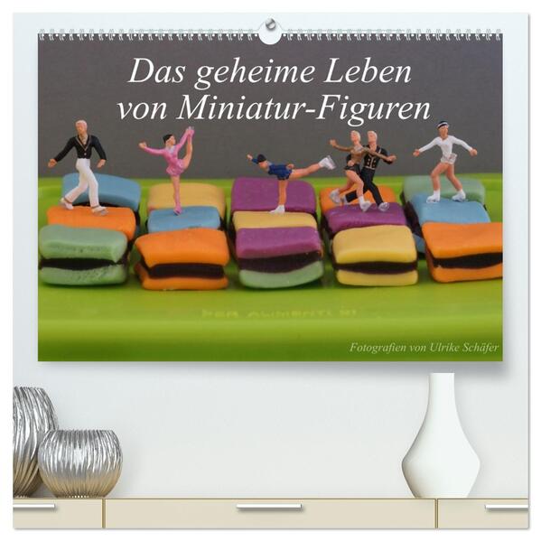 Das geheime Leben von Miniatur-Figuren (hochwertiger Premium Wandkalender 2026 DIN A2 quer) Kunstdruck in Hochglanz