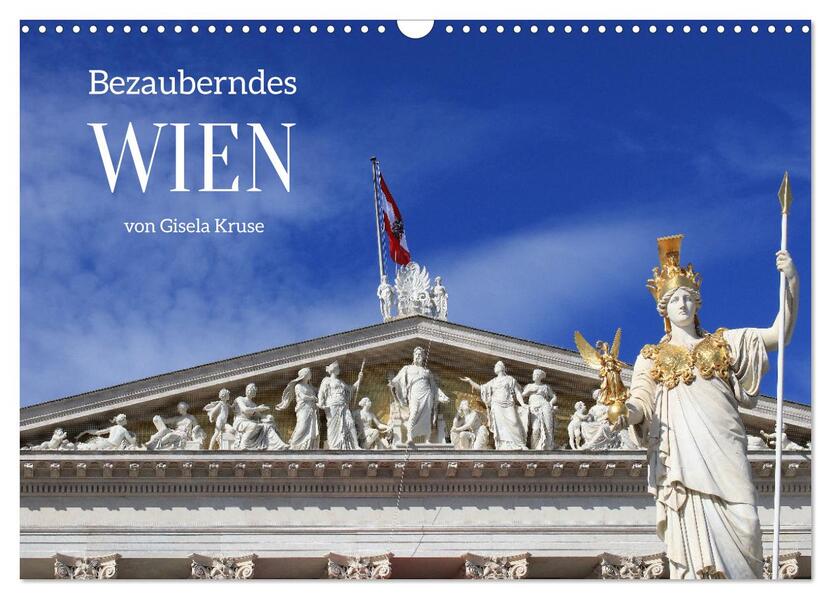 Bezauberndes Wien (Wandkalender 2026 DIN A3 quer) CALVENDO Monatskalender