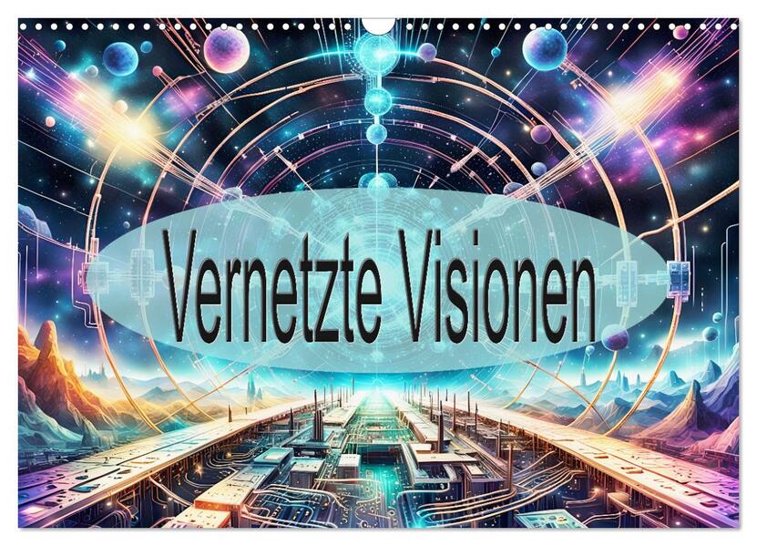 Vernetzte Visionen (Wandkalender 2026 DIN A3 quer) CALVENDO Monatskalender