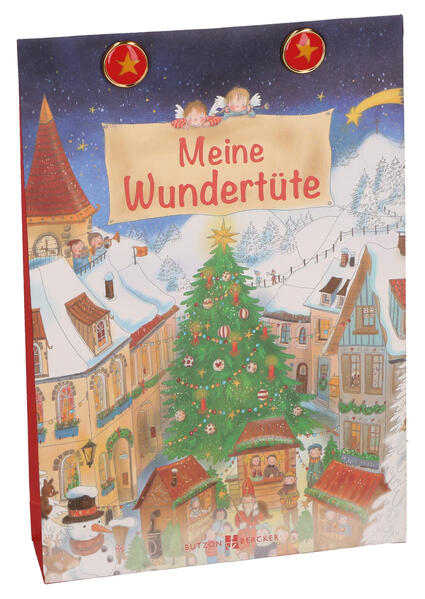 Butzon & Bercker Wundertüte zu Weihnachten - liebevoll gefüllte Überraschungstüte mit kleinen Geschenkartikeln für Advent und Heiligabend festliche Mitbringsel für Kinder und Familie