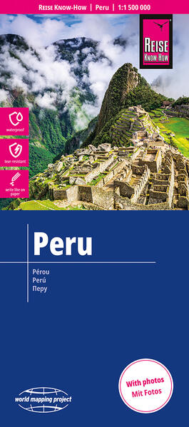 Reise Know-How Rump GmbH Reise Know-How Landkarte Peru (1, 1.500.000)