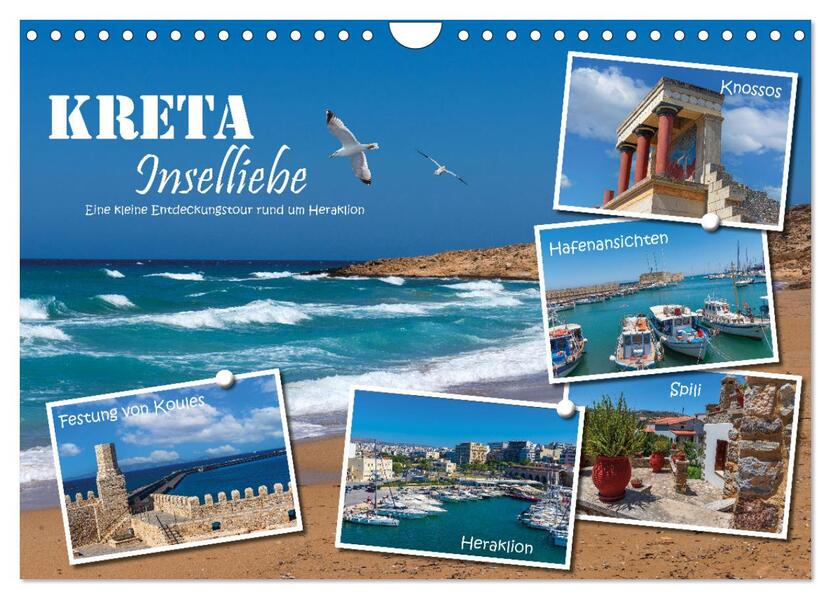 Kreta - Inselliebe (Wandkalender 2026 DIN A4 quer) CALVENDO Monatskalender