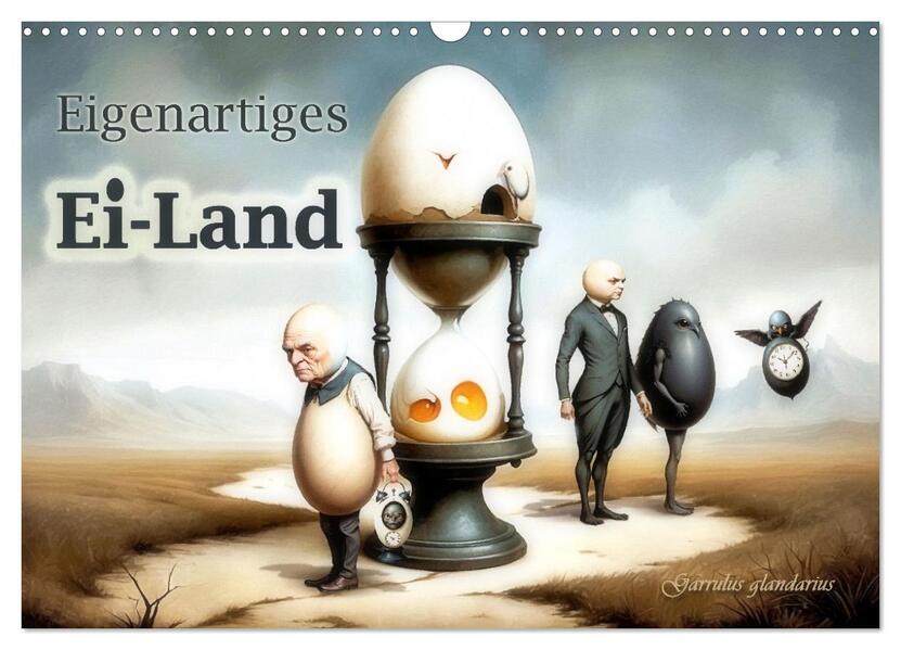 Eigenartiges Ei-Land (Wandkalender 2026 DIN A3 quer) CALVENDO Monatskalender