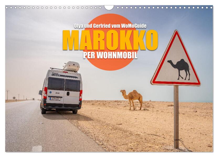 MAROKKO per WOHNMOBIL (Wandkalender 2026 DIN A3 quer) CALVENDO Monatskalender