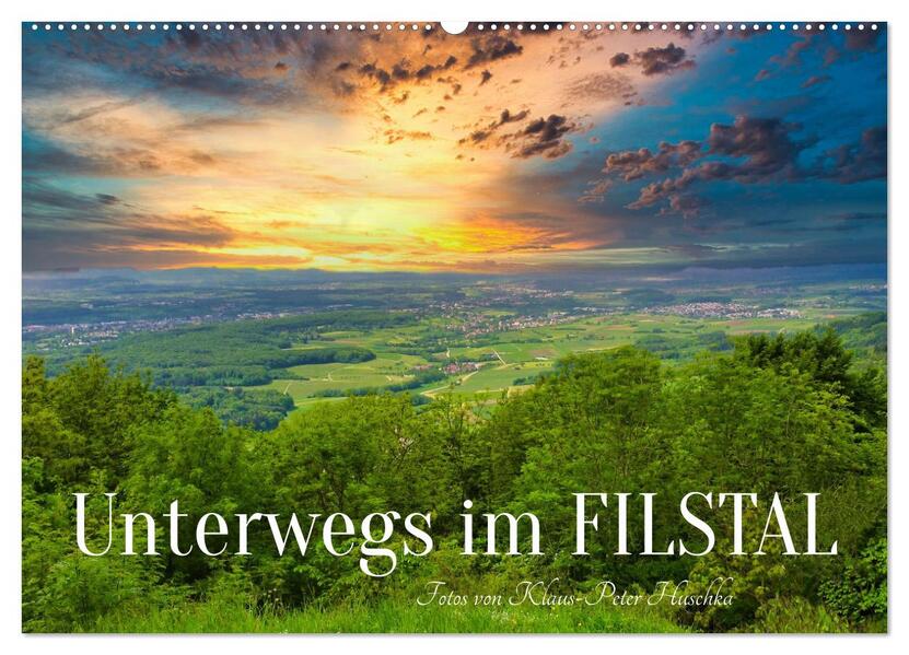 Unterwegs im Filstal (Wandkalender 2026 DIN A2 quer) CALVENDO Monatskalender