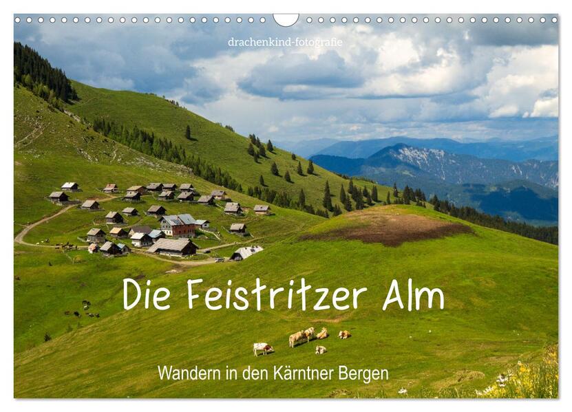 Die Feistritzer Alm - Wandern in den Kärntner Bergen (Wandkalender 2026 DIN A3 quer) CALVENDO Monatskalender