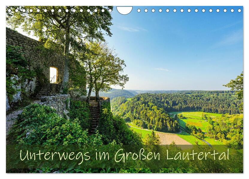 Unterwegs im Großen Lautertal (Wandkalender 2026 DIN A4 quer) CALVENDO Monatskalender