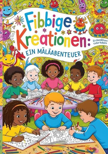'Bunte Kreationen: Ein Abenteuer zum Ausmalen'