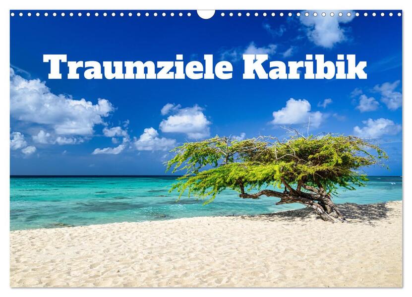 Traumziele Karibik (Wandkalender 2026 DIN A3 quer) CALVENDO Monatskalender