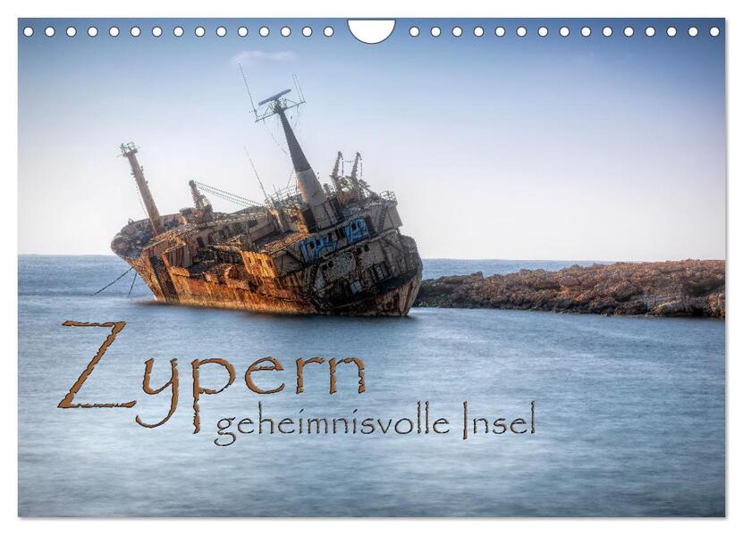 Zypern Geheimnisvolle Insel (Wandkalender 2026 DIN A4 quer) CALVENDO Monatskalender