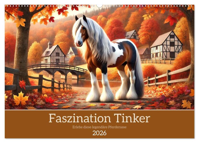 Faszination Tinker (Wandkalender 2026 DIN A2 quer) CALVENDO Monatskalender