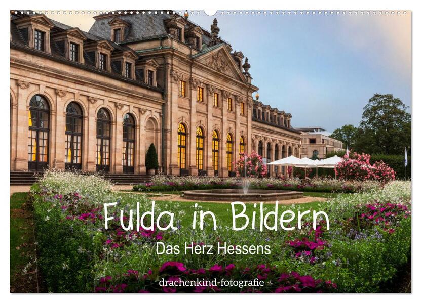 Fulda in Bildern - Das Herz Hessens (Wandkalender 2026 DIN A2 quer) CALVENDO Monatskalender